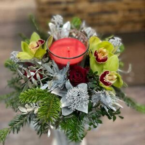 Glow of the Season Centerpiece